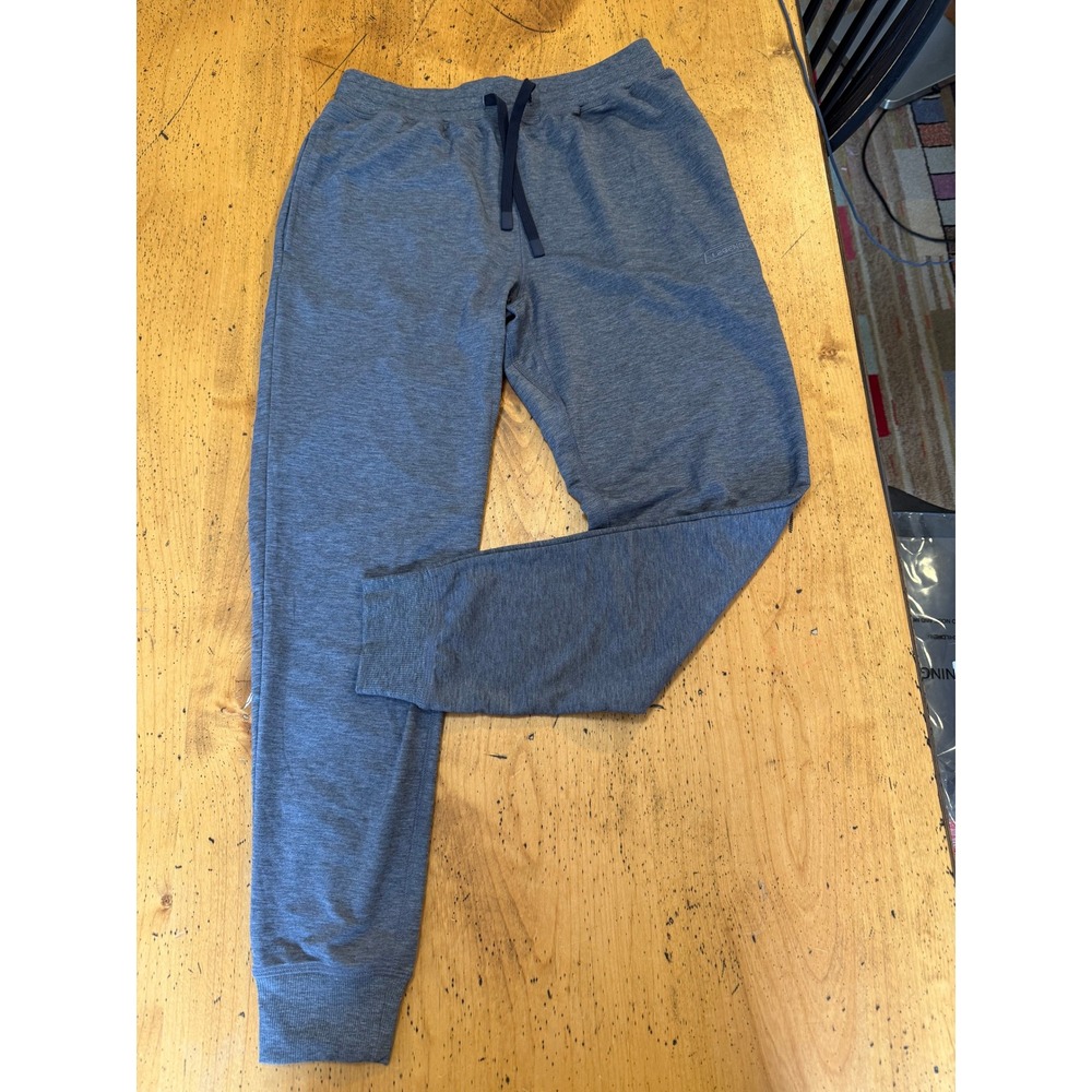 Legends Hawthorne Tech Joggers Size S Gray Heathered Athletic Sweatpants Slim